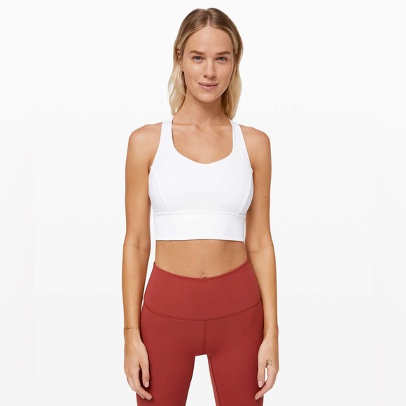 lululemon athletica Other - Lululemon Free To Be Serene Bra *Long Line White Women’s Size 4